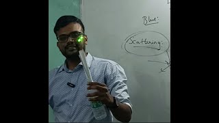 Scattering of Light with Demonstration  Class 10  Physics [upl. by Tempa]