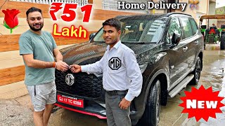 SURPRISE  🎉 New ₹51 Lakh SUV in the House 😍 Premium Black Beast 🖤 [upl. by Yellehs]