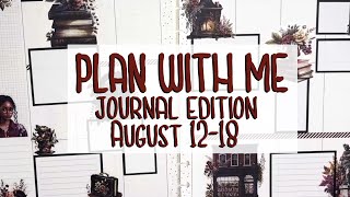 Plan With Me  Journal 1218 [upl. by Robby391]