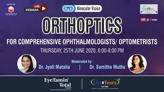 BINOCULAR VISION I ORTHOPTICS I 25th JUNE 2020 [upl. by Holsworth]