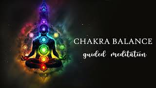 15 Minute Chakra Balance Guided Meditation [upl. by Rolan]