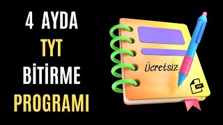 4 Ayda TYT Bitirme Programı  YKS [upl. by Guglielma556]