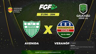 FGFTV  GAUCHÃO SÉRIE A2  Avenida x Veranópolis  21062022 [upl. by Bael]