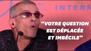 Abdellatif Kechiche semporte contre un journaliste au Festival de Cannes [upl. by Cates]