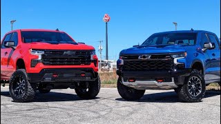 CHEVY ZR2 vs CHEVY TRAIL BOSS REVIEW [upl. by Nyledaj109]