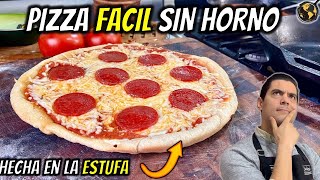 PIZZA facil SIN UN HORNO 3 formas distintas [upl. by Kurtis224]