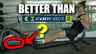 Best Rower Is The Matrix BETTER Than Concept 2 [upl. by Assenyl]