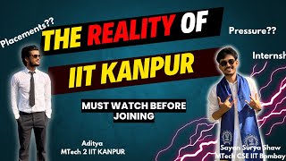 Everything You should Know about IIT Kanpur😬  Must Watch before Joining  Placement🥶  Campus Life [upl. by Pesek]