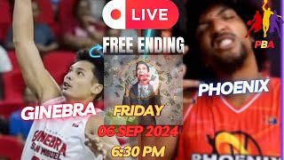 Ginebra vs Phoenix Fuelmasters PBA  pbalive pba pbalivescore pbaupdates [upl. by Elamef]