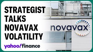 Novavax is a super volatile stock strategist explains [upl. by Hurwitz]