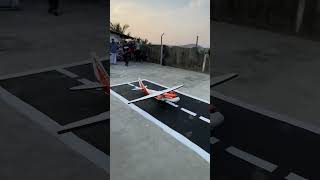 remote control aeroplane flying building viral youtubeshorts vimanam reels [upl. by Hannavahs]