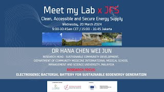 20243Meet my Lab x JFSPresentation by Dr Hana Chen Wei Jun [upl. by Annayr]