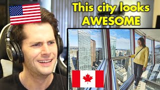 American Reacts to the 10 BEST Things in Calgary [upl. by Oralia542]