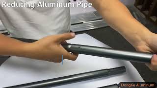 Application Of Aluminum Tube Reducing Tent Tarp Pole With Spring Button [upl. by Alfonzo697]