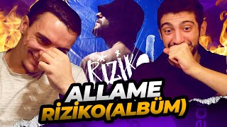 ALLAME BİZİ ÇILDIRTTI  Allame  Riziko ALBÜM  REACTION  TEPKİ [upl. by Anaeel]