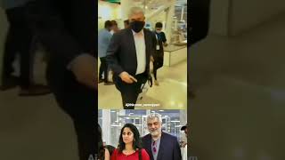 Ajith Kumar sir at Mumbai airport 🤩🔥 unseen video 🔥❤️Ajith AjithKumar vidaaMuyarchi Goodbadugly [upl. by Eshelman834]