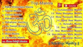 Top 19 Mantras  Full Songs   Shiv mantra  Ganesh Mantra  Sai Mantra  Hanuman Mantra [upl. by Kin]