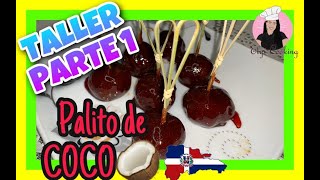 ⛔️como hacer los mejores😱 PALITOS de COCO🥥🇩🇴 TALLER de dulces y postres parte 1🥰👏🏽 [upl. by Lorusso]