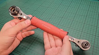 Parkside 8in1 Ratchet Wrench from Lidl or Kaufland  test and review [upl. by Laenahtan91]