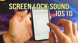 Legendary Screen lock sound on iOS 10 iPhone Lock  Sound Effect [upl. by Ahsok]