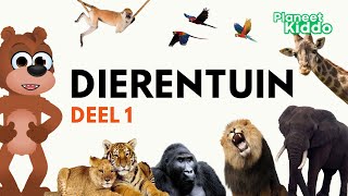 Dierentuin Dieren Leren In Het Nederlands  Voor Peuters En Kleuters  Learn Zoo Animals in Dutch [upl. by Necyla]