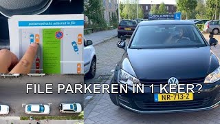 File parkeren  rijles tips  Bijzondere verrichtingen [upl. by Nollat]