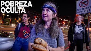 ¡NUEVA YORK cada vez MÁS POBRE 🇺🇸 GENTE que BUSCA COMIDA en la BASURA [upl. by Conn461]