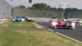 Le Mans Crash 2010 Spyker [upl. by Hanford210]