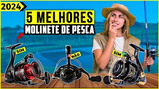 Os 5 Melhores Molinete De Pesca Carretilha De Pesca Em 2024 [upl. by Champaigne]