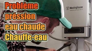 Problème de pression deau chaude sur les chauffes eau électriques instantanés [upl. by Livesay]