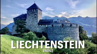 Liechtenstein Walking Tour Vaduz [upl. by Bevin]