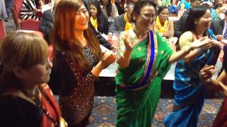 Rewat Rai performing quotDiktel Bazaarquot cover song in Burnt Oak Community UK [upl. by Lletniuq830]