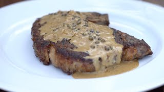 Ep 23 Steak with Green Peppercorn Sauce from the Wood Fired Oven [upl. by Ainuj424]