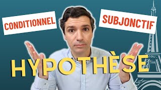 L’hypothèse en français CONDITIONNEL ou SUBJONCTIF 🤔⁉️ [upl. by Assenal]