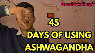 45 days of using PATANJALI ASHWAGANDHA  MY NEW HEIGHT REVIEW 🔥🔥 [upl. by Namwen744]