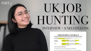 HOW TO FIND A JOB IN THE UK  The Ultimate Guide to Interviews and Salary Negotiation [upl. by Roumell167]