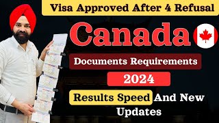 Canada Visitor Visa Approved After 4 Refusals  Canada Tourist Visa Results Speed After Biometrics [upl. by Dickens]