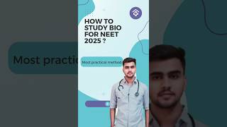 Best way to read biology for NEET2025shorts neet neetaspirant [upl. by Eceinhoj311]