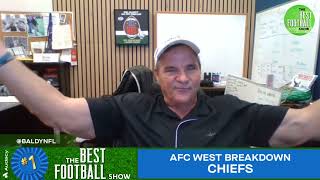 Brian Baldingers AFC West Breakdown Chiefs amp Raiders  The Best Football Show [upl. by Britte275]