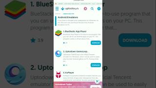 Emulator de pc para Android 💯shorts youtube emulador emuladprforpc android androidemulator [upl. by Ynolem684]