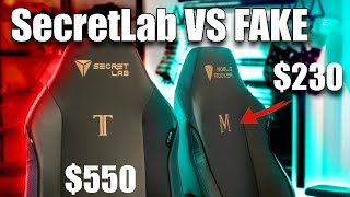 Secretlab Titan Evo 550 vs NobleRocker 230 Gaming Chair [upl. by Evilo286]