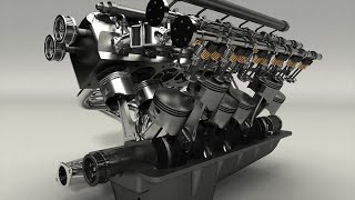 How a gasoline engine works [upl. by Hale]