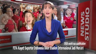 Ngomongin FIFA● Suporter Indonesia Kembali Bikin Gema di Seluruh Dunia Timnas Indonesia Tanah airku [upl. by Trinette]