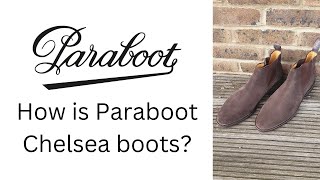 How are Paraboot Chelsea Boots Chamfort Noir Suede [upl. by Driscoll]