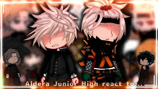 Aldera Junior High react to Future  Ft Bakugou•MHA×•My AU•°Part 1↓Description↓Enjoy [upl. by Thesda]