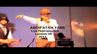 Abdifatah Yare 2013 Bilaneey kacgacaylku waa dab baxaaya oo bilalee Live Habeenkii Ciida London 2012 [upl. by Innoc]