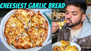 Cheesiest Garlic Bread  Better than Dominos 😍 Trusty Tastebuds Shorts ShortVideo [upl. by Jermaine]