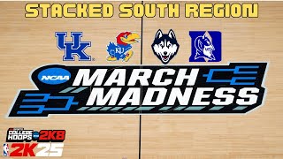 College Hoops 2K8NBA 2K25 GOATED Legacy Series S1 Ep7  Only One Blue Blood Can Survive the South [upl. by Riplex]