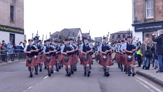 2024 Stewards March Argyllshire Gathering amp Oban High School Pipe Band  Oban Highland Games [upl. by Charmaine]