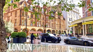 Walking the most Expensive Areas of London  Mayfair  London Walking Tour 4K [upl. by Loredana]